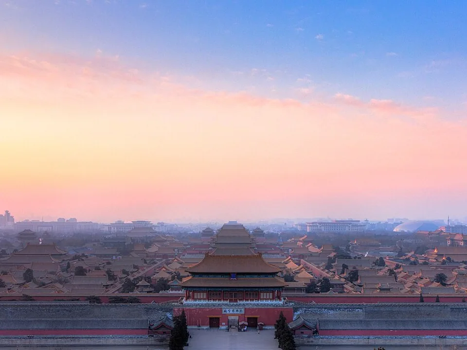 The Forbidden City from Jingshan · Beijing