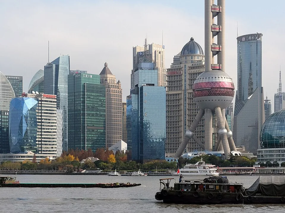 Lujiazui seen from the Bund · Shanghai