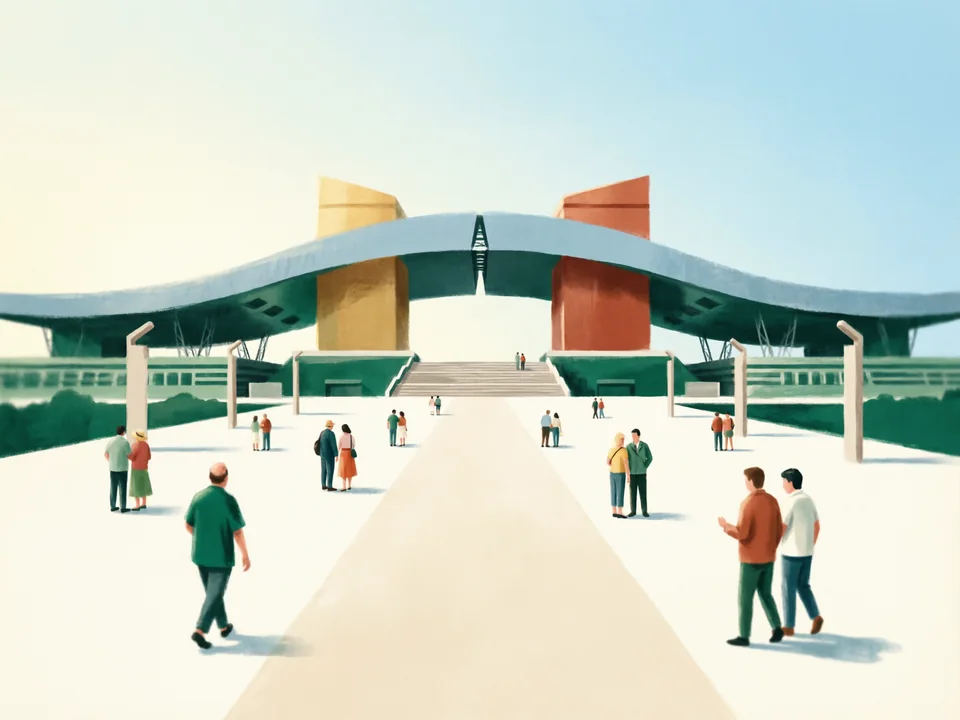 Concept illustration of Futian exhibition district orientation in Futian: Explore the convention district and check the official event calendar before making plans