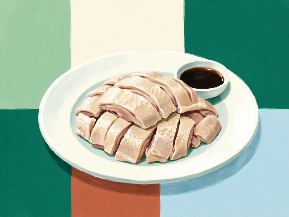 Concept illustration of Nanjing salted duck in Qinhuai: The city’s signature cold salted duck