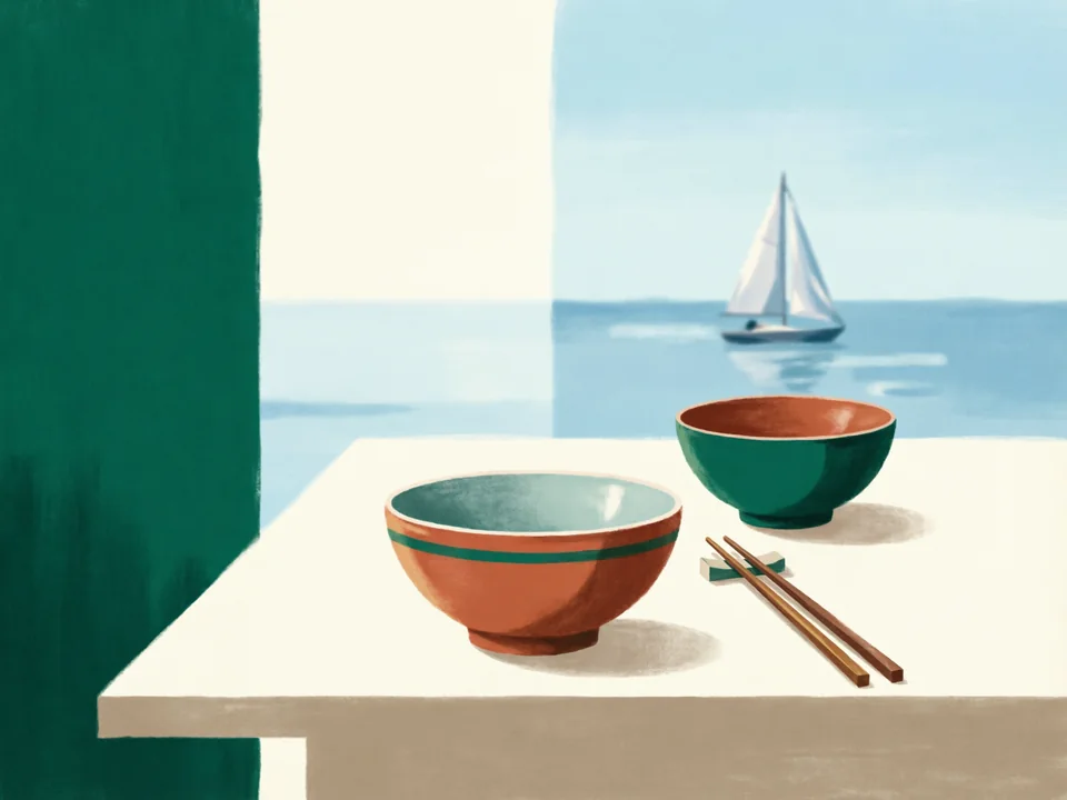 Concept illustration of A Shekou food stop in Nanshan: An unhurried meal in one of Shenzhen’s most international neighbourhoods