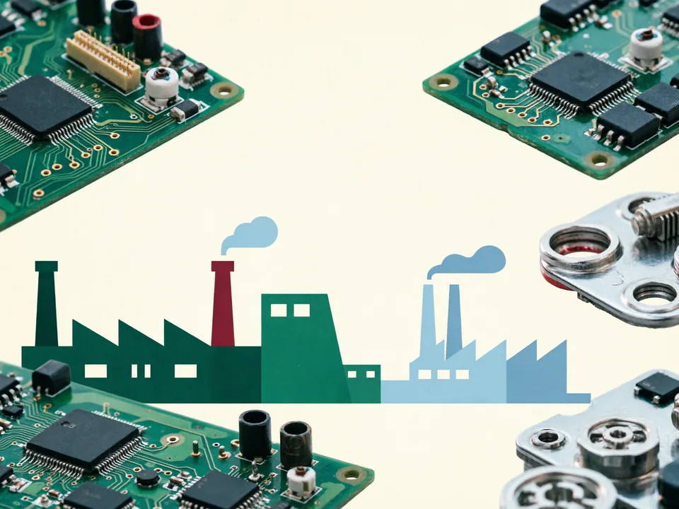 Concept illustration of Electronics and hardware industry orientation in Dongguan: Explore Dongguan’s manufacturing ecosystem as an editorial starting point